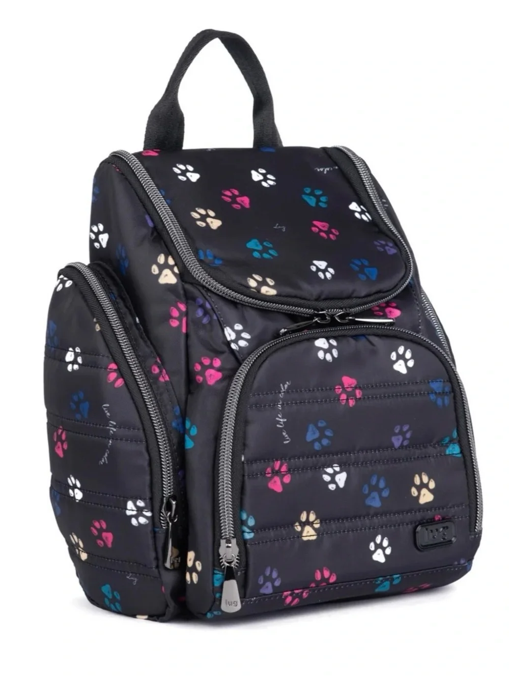 NWT- Lug Caddy Paws Black